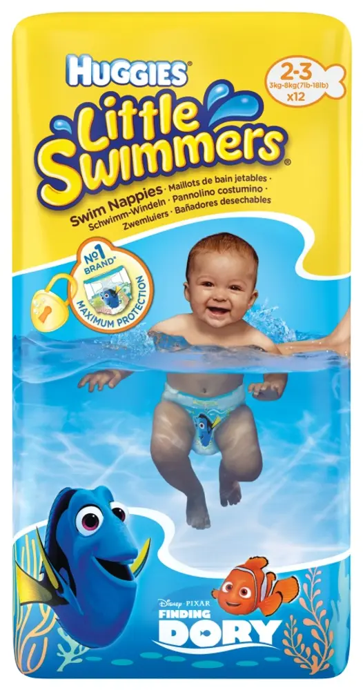 Little Swimmers Badblöja (2/3) | Barnkläder - Badkläder - Badblöjor | BabyMode