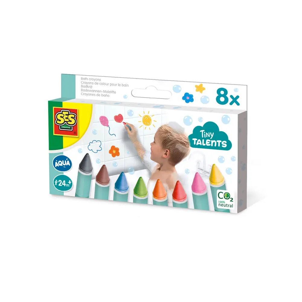 Ses Creative Badleksak - Kritor Till Badet | Leksaker - Vattenlek - Badleksaker | BabyMode
