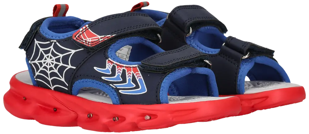 Motril Sandal m. Ljus - Tomato - 26 | Barnskor - Sandaler - Sandaler med lampor | BabyMode