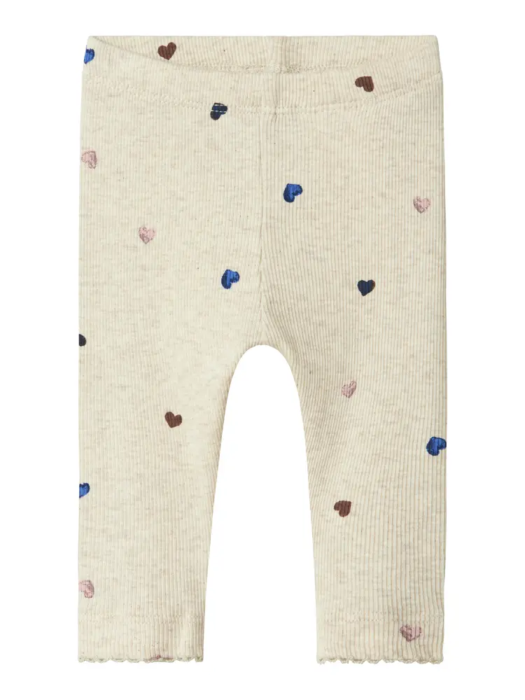 Leggings Nutti - Peyote Melange - 68 | Barnkläder - Underdelar - Leggings | BabyMode