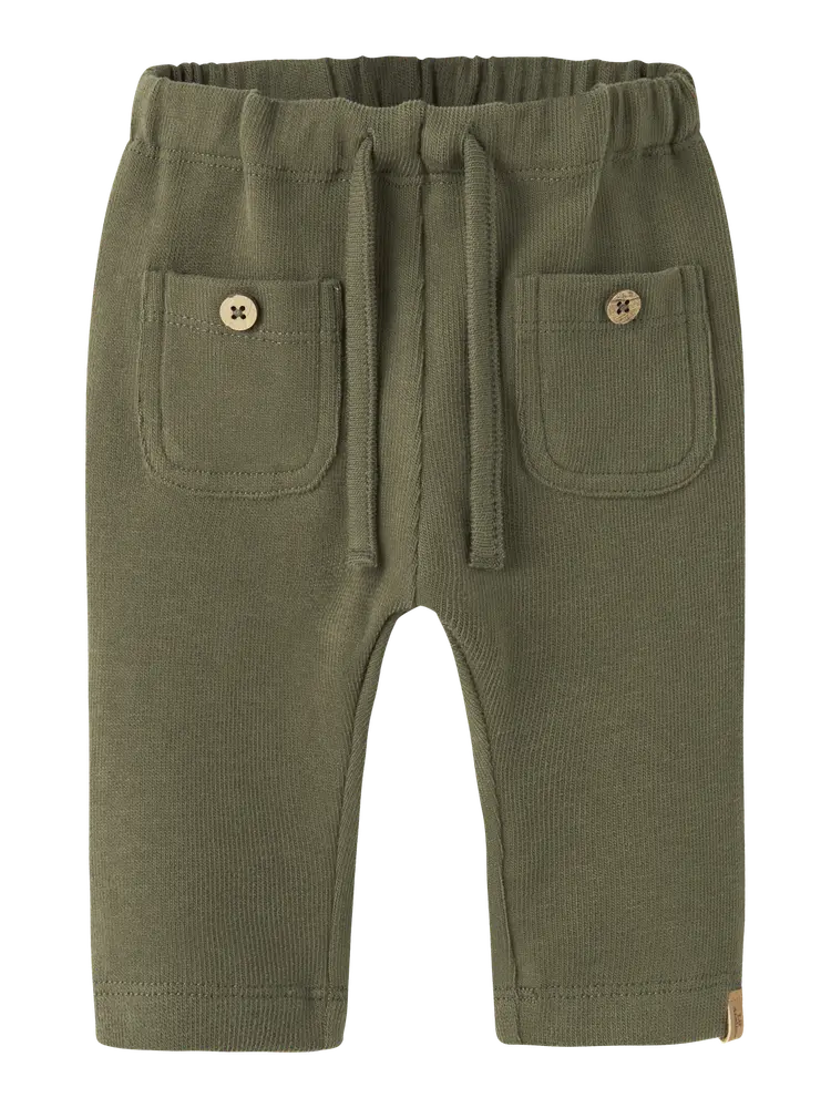 Lil' Atelier Luno Byxor - Winter Moss - 56