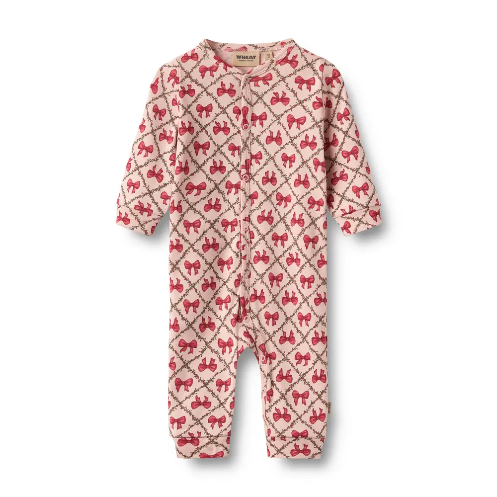 Wheat Nikola Jumpsuit - Dim Rose Bows - 56