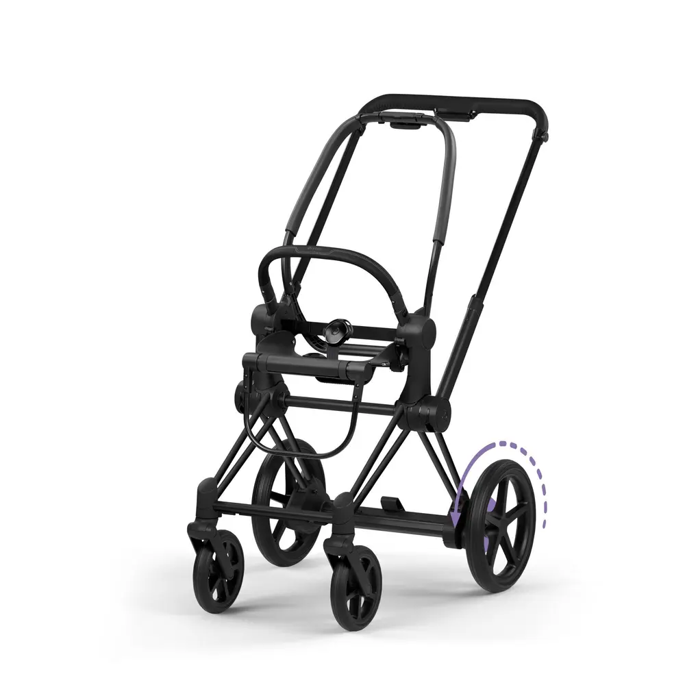 Cybex ePriam Style Chassi - Matt Black