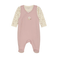Body langærmet m. Romper - Shadow gray