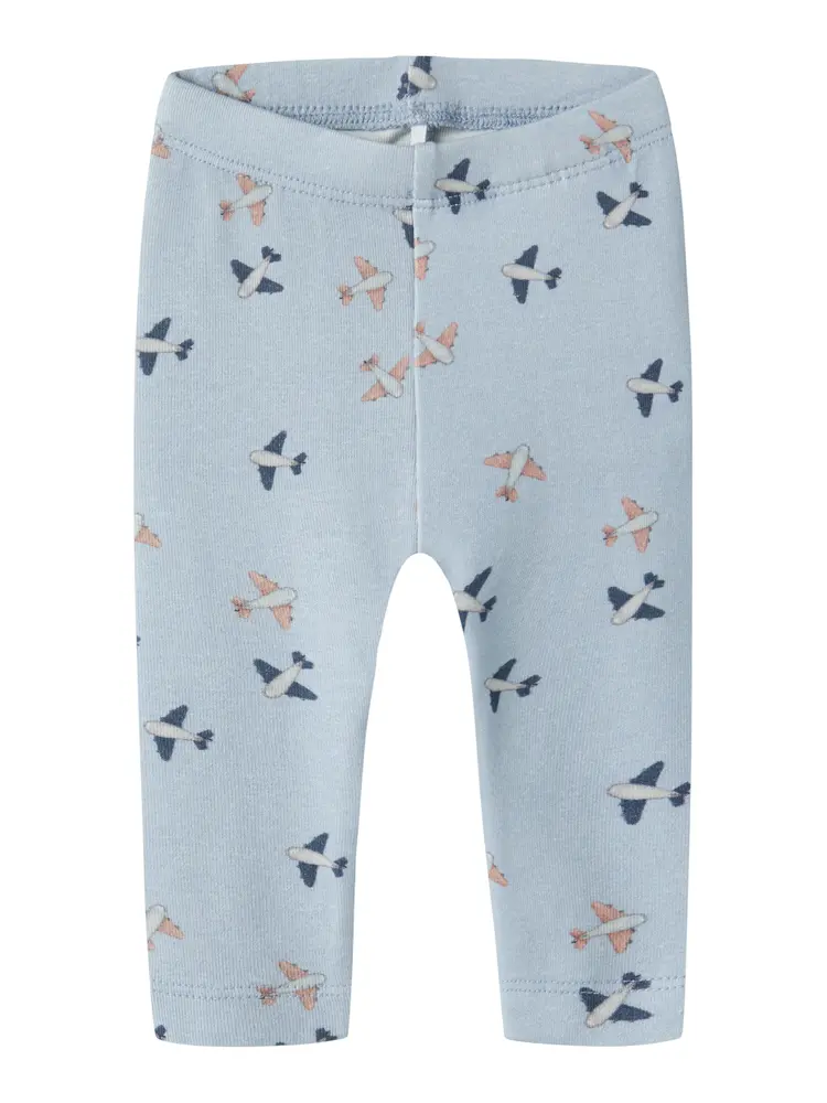 Hop Long John Leggings - Blue fog - 80 | Barnkläder - Underdelar - Leggings | BabyMode