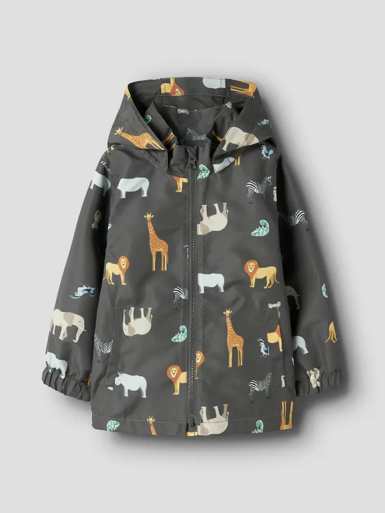 Max Jacka m. Tryck - Blackened Pearl - 98 | Barnkläder - Ytterplagg | BabyMode