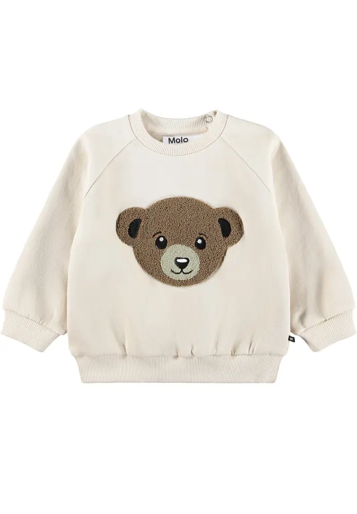 Molo Disc Sweatshirt - White Noise - 56