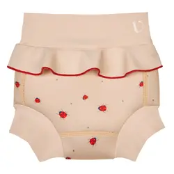 Badblöja neopren - Ladybug - Beige