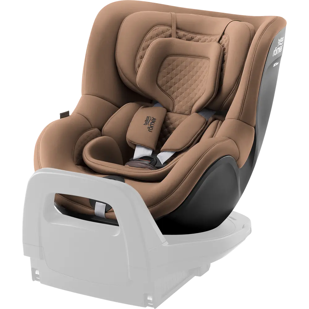 Britax Römer Dualfix 5Z Lux Bilbarnstol - Warm Caramel | Bilbarnstolar - Bakåtvända bilbarnstolar 9-36 Kg - Bakåtvända bilbarnstolar upp till 23 kg | BabyMode