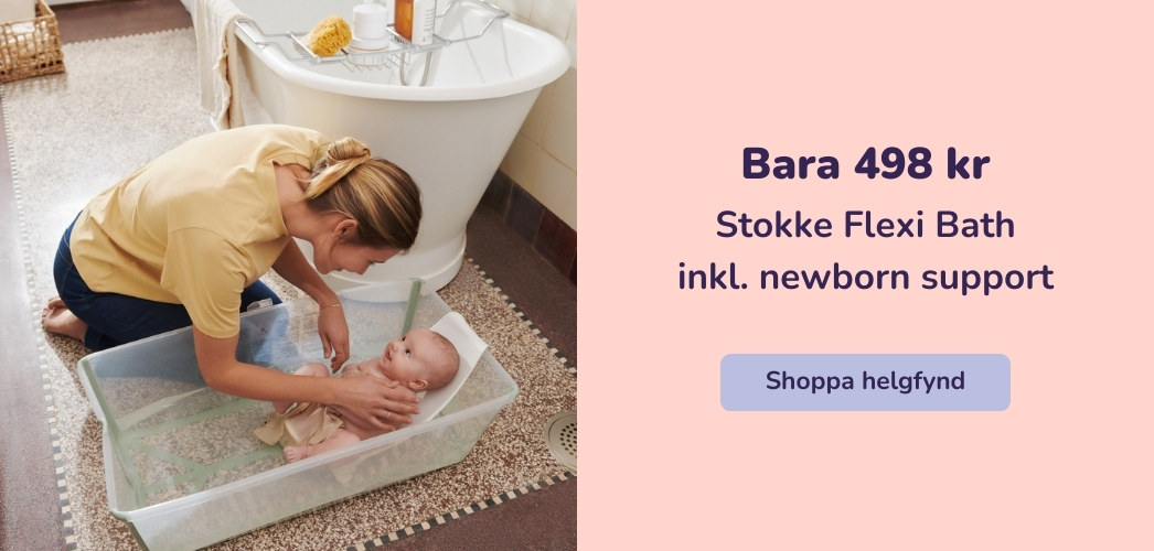 Stokke Flexi bath inkl. newborn support bara 498 kr
