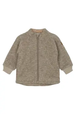 Ull Cardigan - Melange denver | Kläder - Ull - Ulltröjor | BabyMode