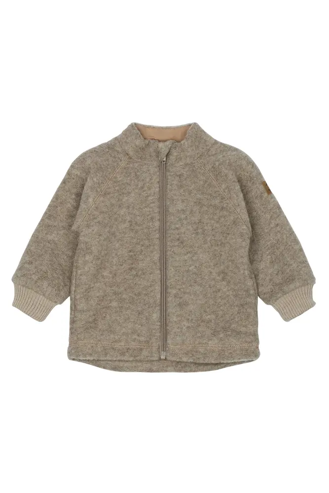 Ull Cardigan - Melange denver - 86 CM