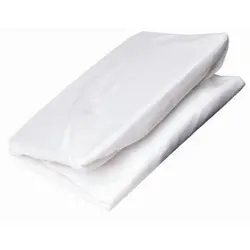 Lakan stor säng 70x160 cm - Vit | Barnrum - Textilier - Lakan & madrasskydd - Lakan för juniorsängar | BabyMode