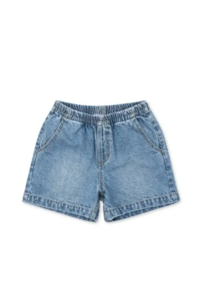 Magot Denim Shorts - Denim Blue - 3 ÅR | Barnkläder - Underdelar - Shorts | BabyMode