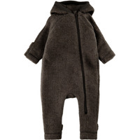 Ulloverall med Öron - Dark Brown