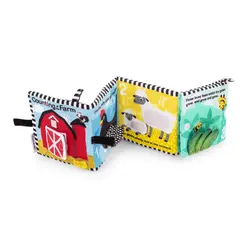 Counting at the Farm™ Mjuk Aktivitetsbok | Leksaker - Böcker - Känn & kläm-bok | BabyMode