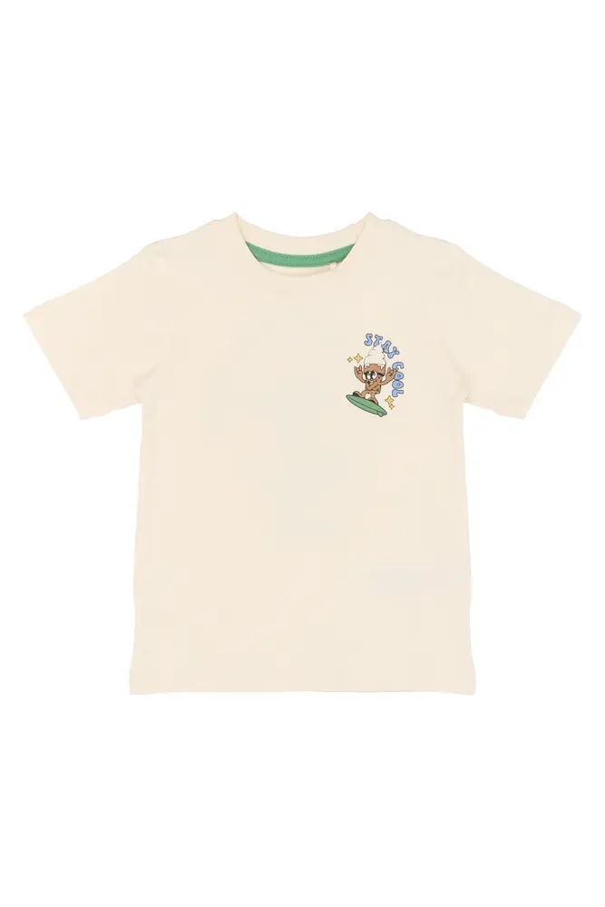Tab T-Shirt - Gardenia - 98 | Barnkläder - Toppar - T-shirts & toppar | BabyMode
