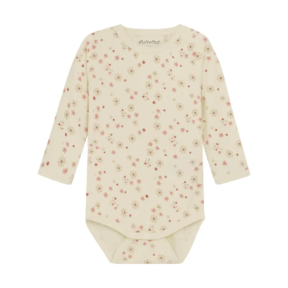 Långärmad Body - Dusty Ceder - 92 | Barnkläder - Bodys & overaller - Långärmad body | BabyMode