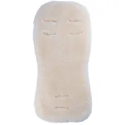 lamb skin - off white | Barnvagnar - Barnvagnstillbehör - Barnvagnsdynor | BabyMode