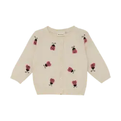 Stickad Kofta - White Swan | Kläder - Toppar - Koftor, västar & tröjor | BabyMode