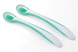 Skedar EasyEating 2-pack - Grön | Baby & Barn - Äta - Bestick | BabyMode