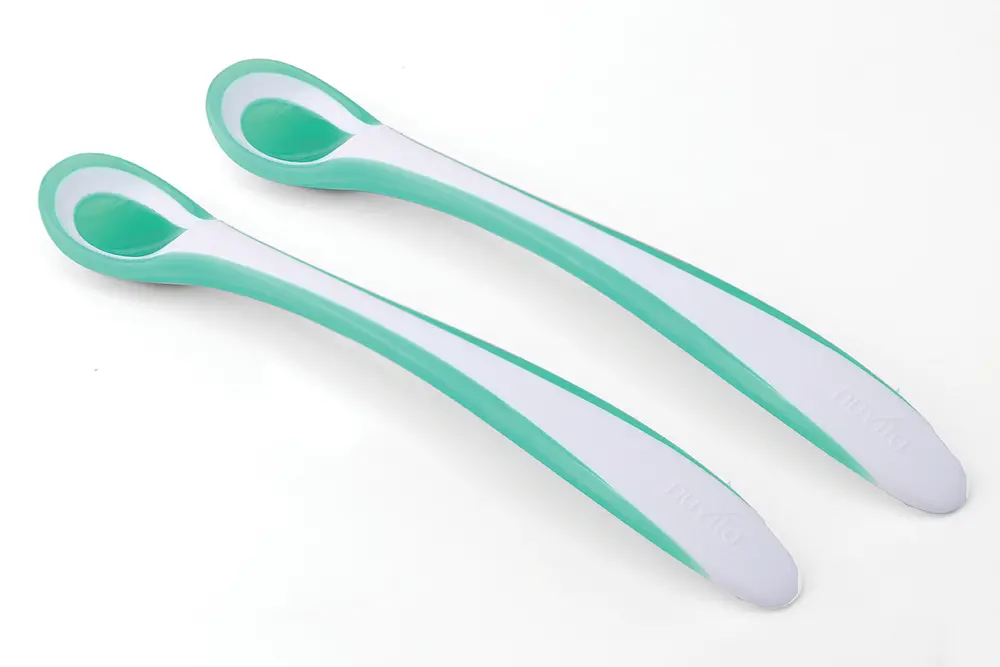 Skedar EasyEating 2-pack - Grön | Baby & Barn - Äta - Bestick | BabyMode