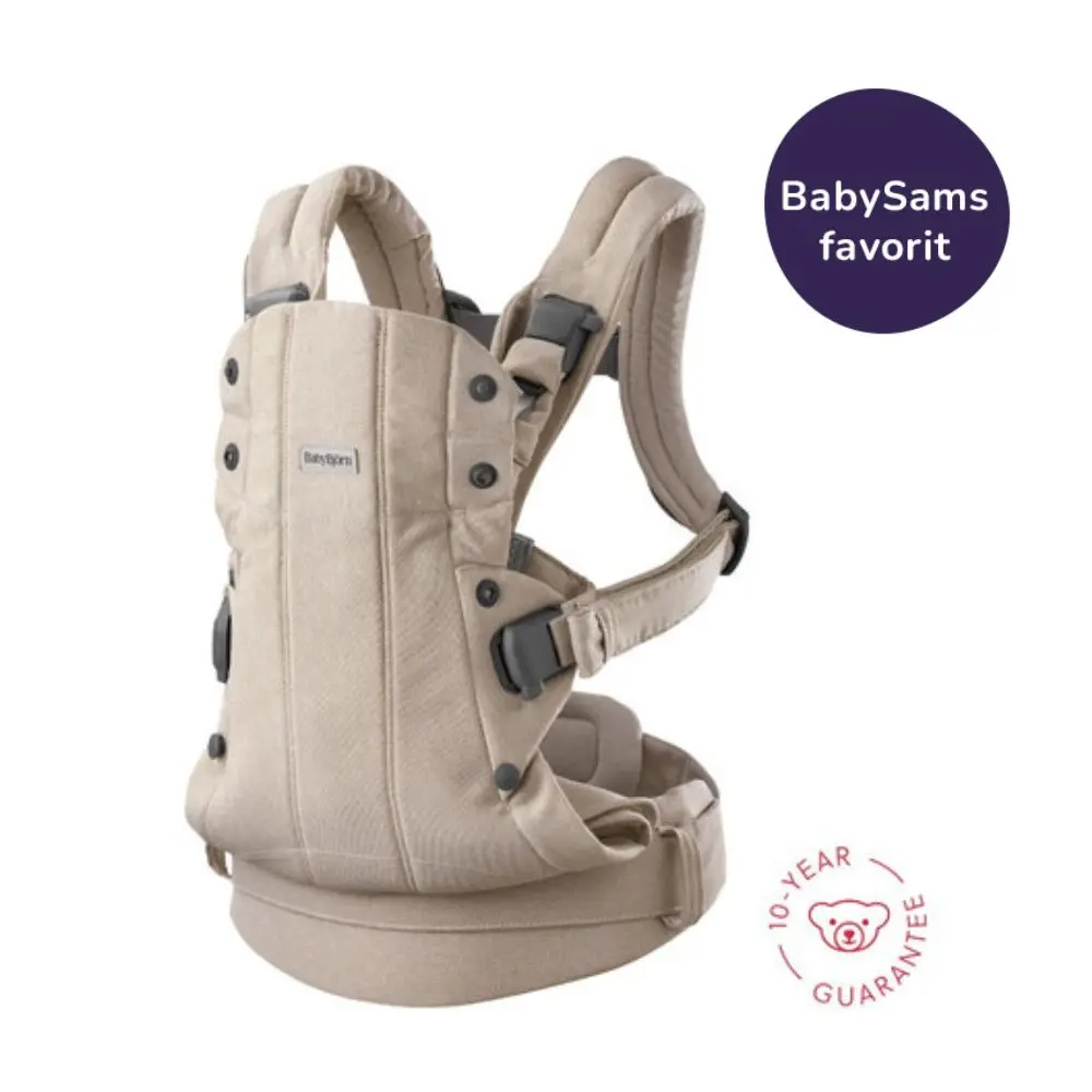 BabyBjörn Harmony Bärsele- Melerad Ljusbeige