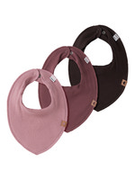 Name It Yvette Rib Bib 3-Pack - Lilas