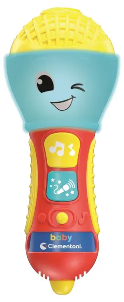 Clementoni Baby Microphone | Leksaker - Babyleksaker - Leksakstelefoner och surfplattor | BabyMode