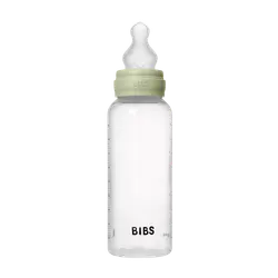 Nappflaska Baby Silikon 1-pack 270ml Medium Flow - Sage | Baby & Barn - Äta - Nappflaskor | BabyMode