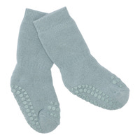 Skridsikre Strømper Terry Bomuld - Dusty blue