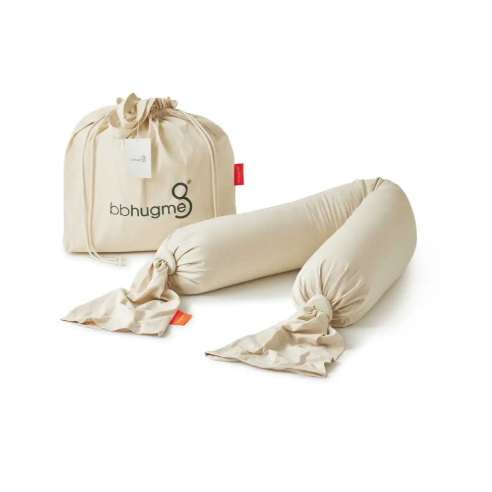 Bbhugme Gravid Och Amningskudde - Soft White | Graviditet & Amning - Gravidkuddar | BabyMode