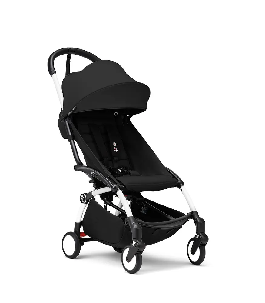 Stokke® Yoyo³ Resevagn - White/Black | Barnvagnar - Resevagnar & sulkys | BabyMode