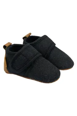 Lära-gå-skor Felt - Dark Grey Melange | Barnkläder - Barnskor - Lära-gå-skor & prewalkers | BabyMode