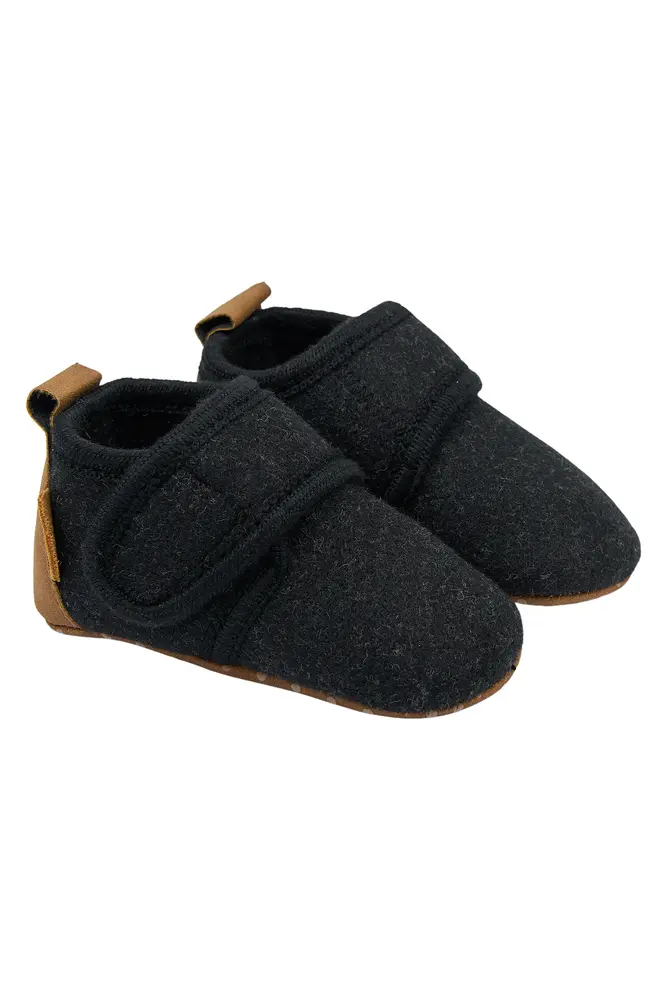 Lära-gå-skor Felt - Dark Grey Melange - 36-48 MDR. | Barnkläder - Barnskor - Lära-gå-skor & prewalkers | BabyMode