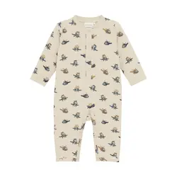Jumpsuit - Oxford Tan | Kläder - Bodys & overaller - Jumpsuit utan fot | BabyMode
