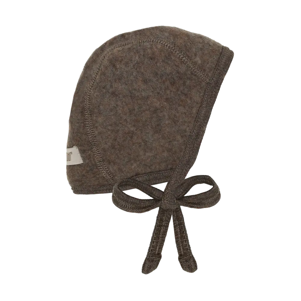 Huttelihut Ull Fleece Hjälm - Brown Melange - 40
