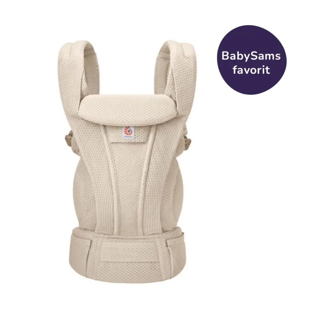 Ergobaby Omni Deluxe Bärsele Mesh - Natural Beige