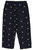 Twill bukser m. hjerter - NAVY/PINK