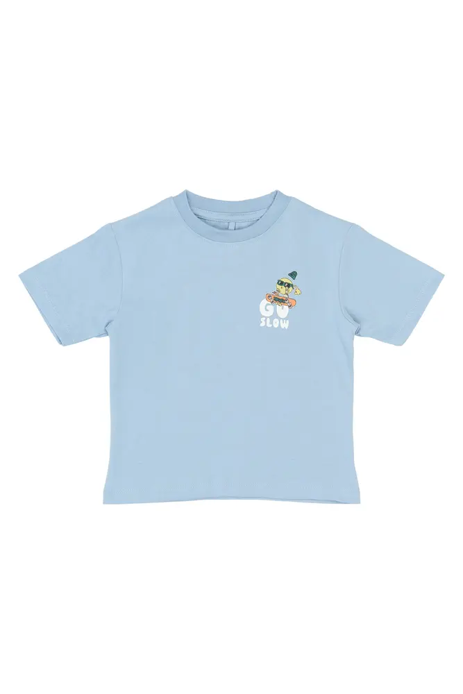 Stanley T-Shirt - Forever Blue - 110 | Barnkläder - Toppar - T-shirts & toppar | BabyMode