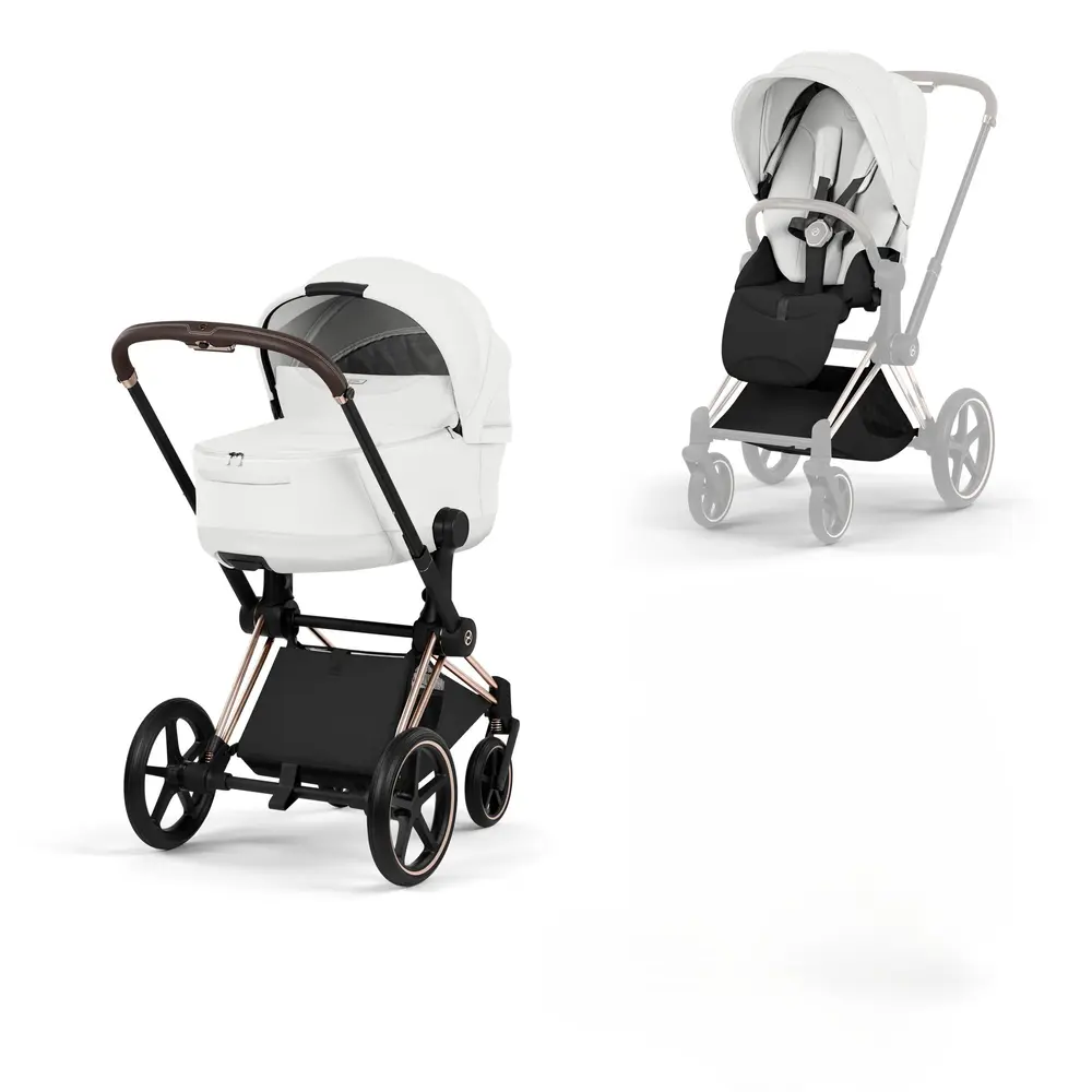 Cybex Priam Style Sittvagn - Peach Pink/Rosegold