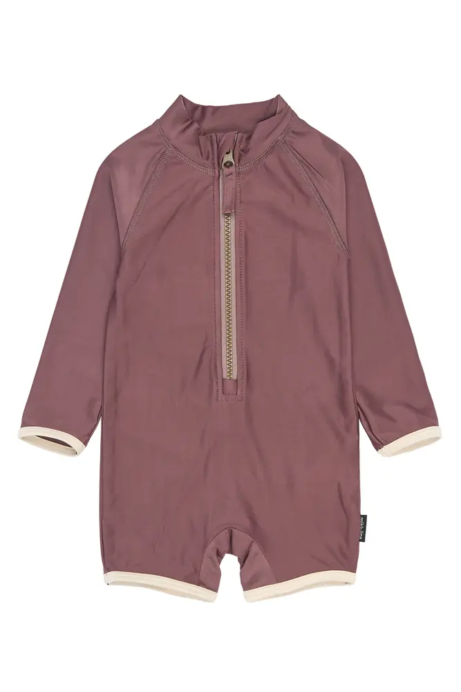 UV-Dräkt - Twilight Mauve - 3-6 MDR. | Barnkläder - Badkläder - UV-badkläder | BabyMode