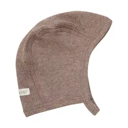 Babymössa Ribbad - Coffee Quartz Melange | Kläder - Mössor, vantar och tossor - Babymössor | BabyMode