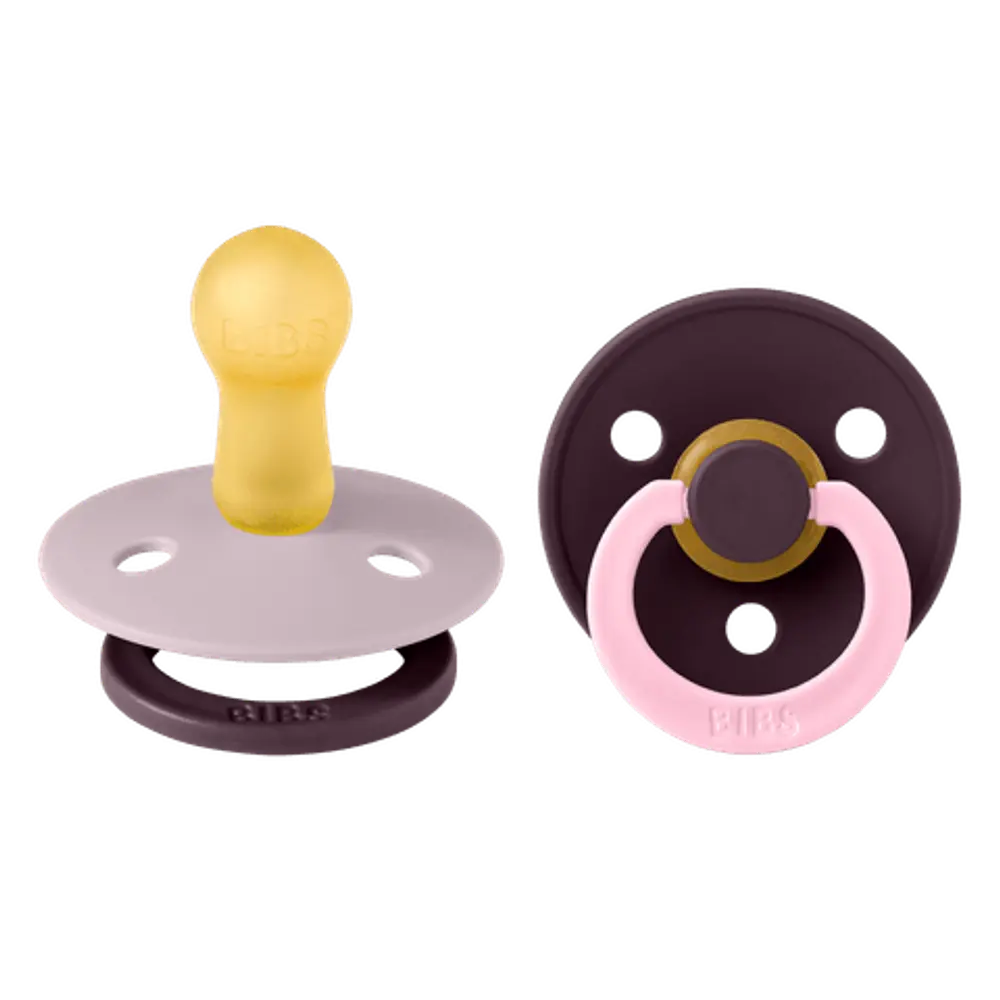 Napp Studio Fusion Colour 2-pack Latex 6-18 mån - Lilac Mix | Baby & Barn - Sköta - Nappar | BabyMode