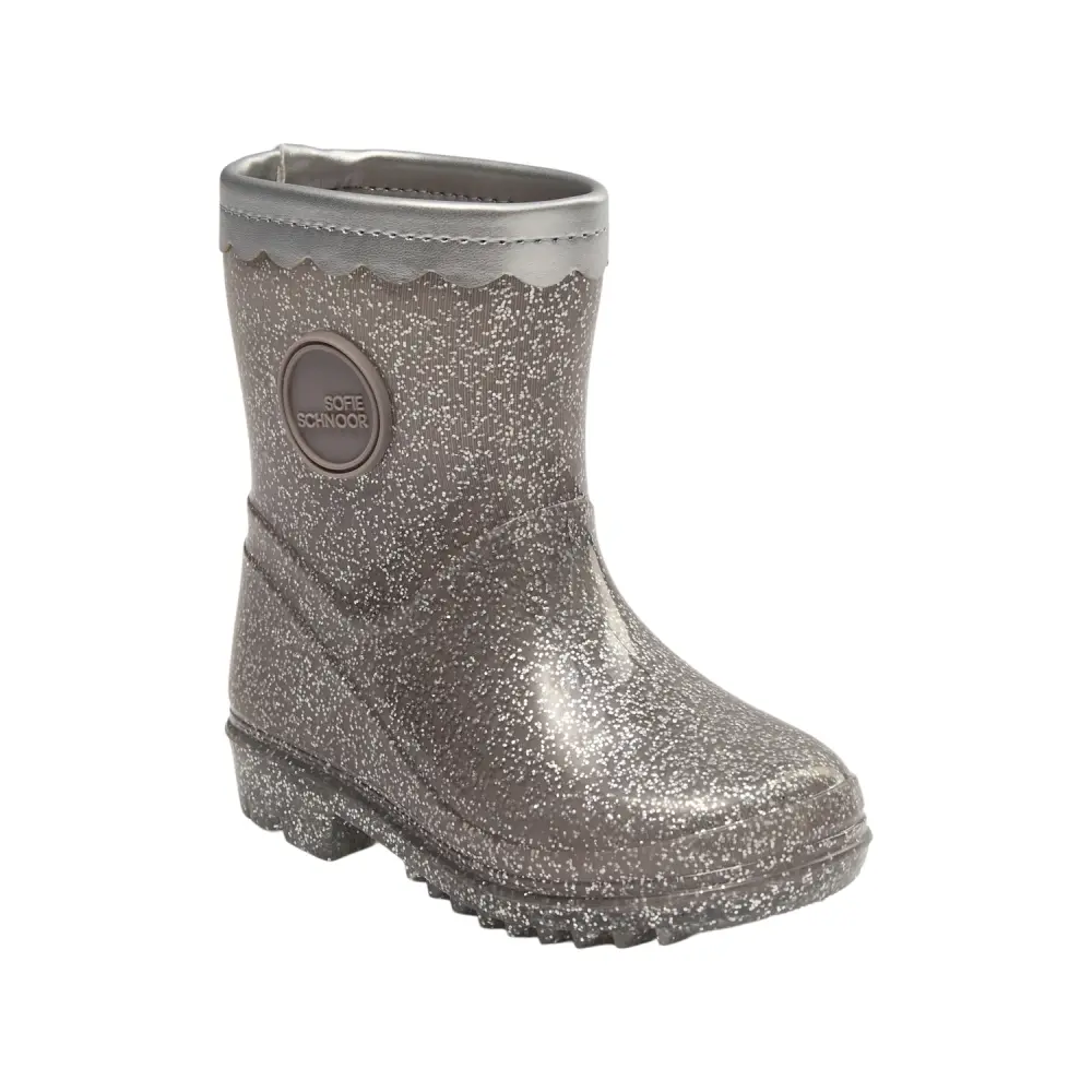 Perlask Gummistövlar - Silver - 25 | Barnskor - Gummistövlar | BabyMode