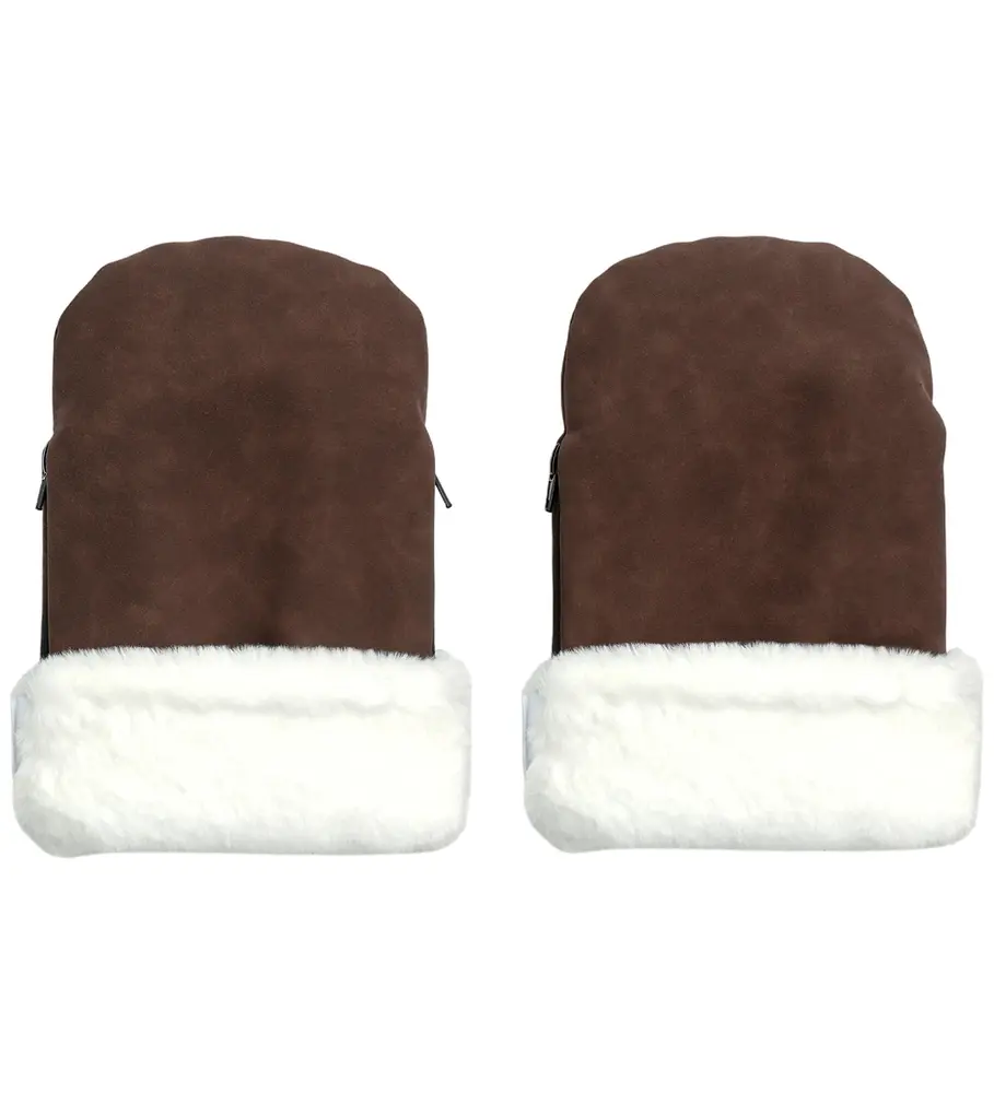 KongWalther Østerbro Handvärmare Konstmocka - Chocolate Brown