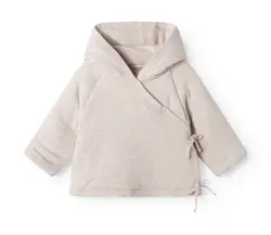 Omlottjacka Jules - Light Beige Melange | Kläder - Ytterplagg - Vår/Höstjackor | BabyMode