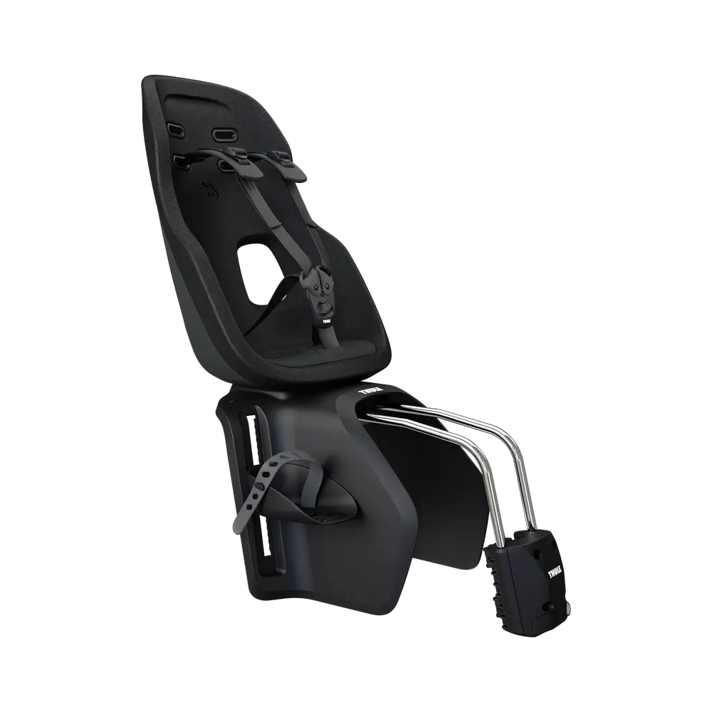 Thule Yepp Nexxt 2 Maxi Frame Mount Cykelsits - Black | Baby & Barn - Barnsäkerhet - Cykelstolar & hjälmar | BabyMode