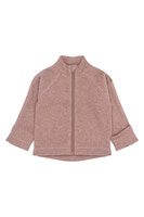 Bomullsfleecejacka - Burlwood Melange