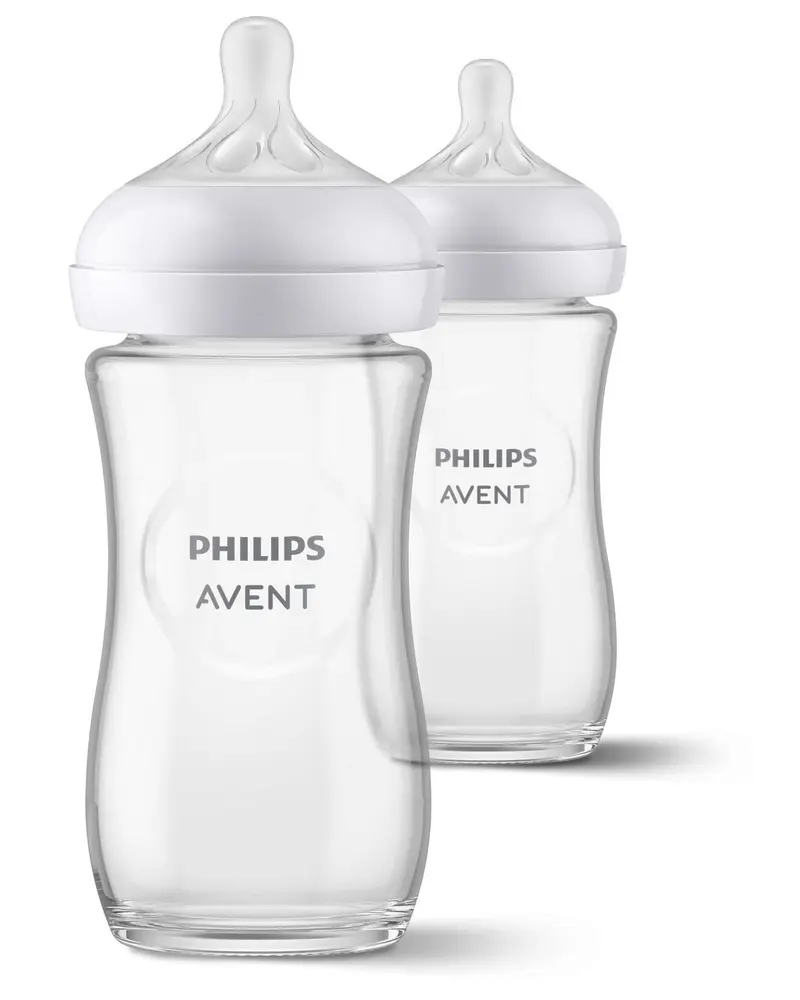 Natural Response Nappflaska Glas - 240 ml | Baby & Barn - Äta - Nappflaskor | BabyMode